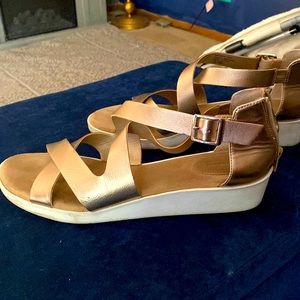 Giani Bernini Gold Sandals